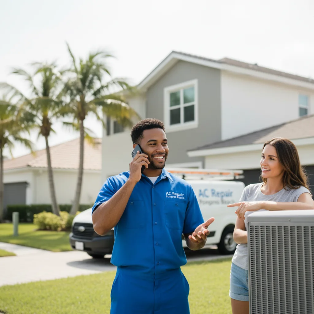 AC Repair Pompano Beach customer support in Lake Arrowhead